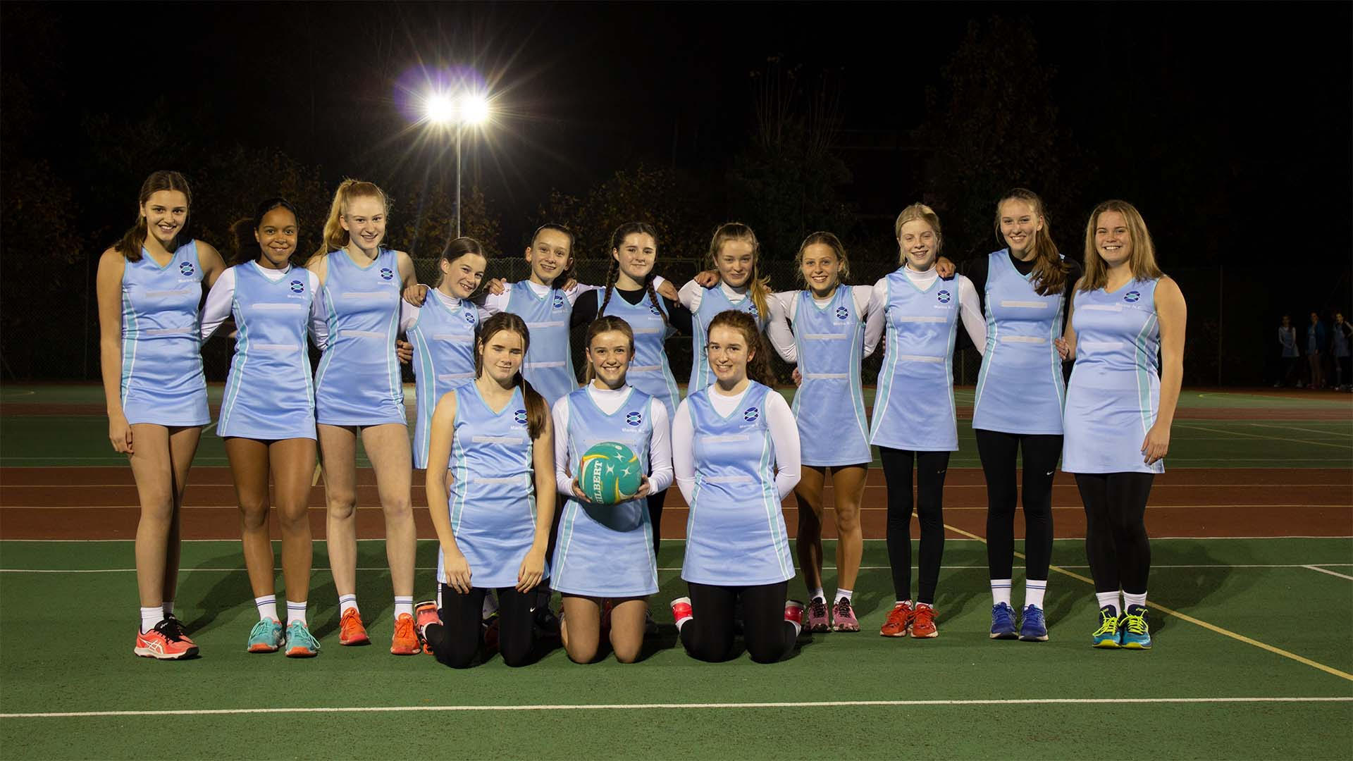 Marine NC Netball Team Shot 2